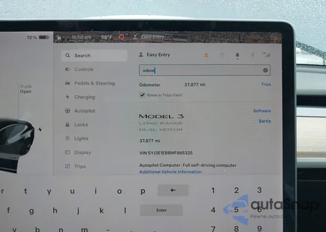 2021 Tesla Model 3 Long Range Dual Motor All-Wheel Drive z USA, uszkodzony, nr VIN 5YJ3E1EB6MF995325